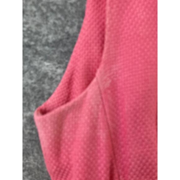 Tory Birch Dress Womens Size 0 Pink Linen Silk Cotton Blend Sleeveless - Picture 7 of 11